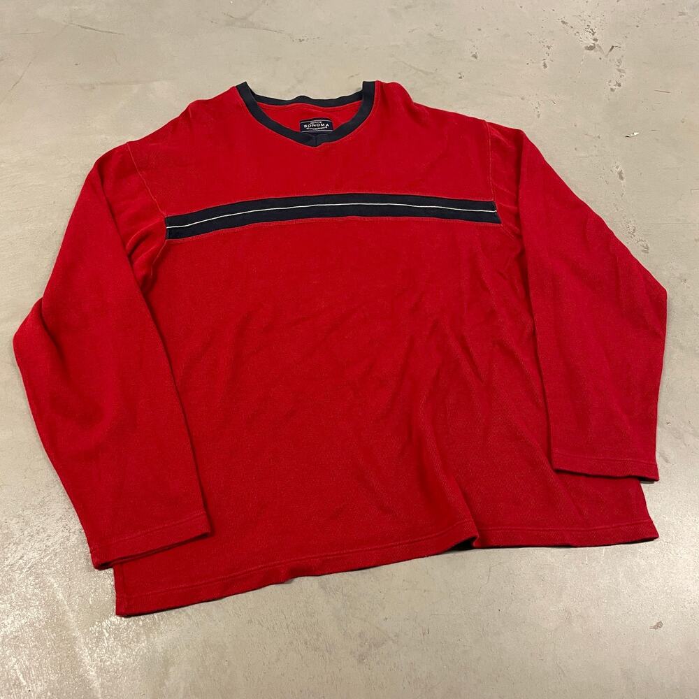 Vintage Y2K striped Sonoma t-shirt